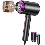 ドライヤー 大風量 【2025最新型】 ヘアドライヤー 速乾 軽量 折り畳み式 高濃度マイナスイオン 1200W 恒温ヘアケア 3段階風量調