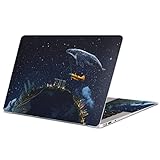 MacBook Air 13インチ 2022～2025 M2 / M3 / M4 用 スキンシール モデル A2681 / A3113 / A3240 igsticker マックブック エア Mac 13" inch 用シール フィルム ステッカー 011621 地球 くじら 宇宙