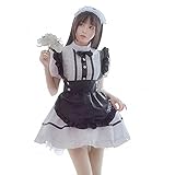 [MIRIPARIS] ミリパリ コスプレ メイド服【従順メイド:リリー】【ブラック&ホワイト】 XL ロリータ スタイリッシュ 初心者 ワンピース エプロン チョーカー 特製カチューシャ セット
