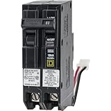 Schneider Electric qo260plilc QO ILC Powerlink回路遮断器2極、120 / 240vac、60-amp 10 KA Air