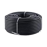配線チューブ 内径7mm 7φ 全長10m コルゲートチューブ ポリプロピレン 黒