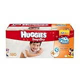 2卸売ロットHuggies Snug and Dry Plusおむつサイズ4、360おむつ合計