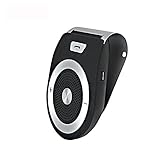 leihuo 車載用 ワイヤレス Bluetooth ポータブルスピーカー スピーカーホン ハンズフリー通話 ブルートゥース4.0+車載充電器(ブラック)