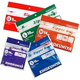 KINOKUNIYA スライドジッパーバッグ5タイプセット