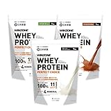 WINZONE（ウィンゾーン）ホエイ プロテイン パーフェクトチョイス 3袋（プレーン1kg、 マイルドチョコ風味1kg、本格抹茶風味1kg） WPC 日本新薬