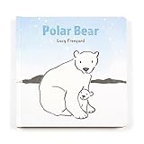 Jellycat Polar Bearブック、9インチ