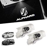 Virauto トヨタ アルファード 40系 30系 カーテシランプ LED レーザーロゴ付き ドアウェルカムライト ALPHARD AGH3#W GGH3#W AYH30W AGH4#W AAHH4#W AAHP45W 専用 足元ランプ カーテシライト 高輝度 純正交換 簡単取付 車用グッズ 明るさアップ 無極性 純白光 運転席用&助手席用 取付工具付き アクセサリー インテリア 2個入り