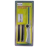 FIRSTINFO 替刃式折込鋸 刃渡り 長短の替刃三本付