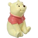 ディズニー 「 くまのプーさん 」 貯金箱 高さ13cm おすわり SAN3975