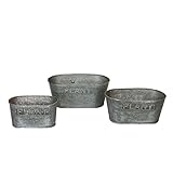 東洋石創　プラントアイテム　Waterring　Can　バケツオーバル（大・中・小）　※3個セット