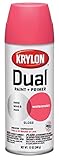 Krylon 8821 'Dual' Gloss Watermelon Paint and Primer - 12 oz. Aerosol [並行輸入品]
