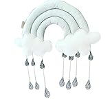 arichtops新生児クラウドレインボーRaindrop壁おもちゃベビーベッドテントペンダントCrib Hangingおもちゃ部屋オーナメント幼児Photo Props グリーン amzlyftop