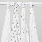 (エイデン アンド アネイ)aden+anais おくるみ スワドル 4枚セット 07.アップアップアンドアウェイ [並行輸入品]