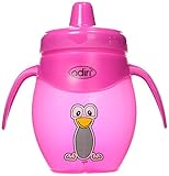 Adiri Penguin Training Cup, Pink, 8.5 Ounce by Adiri