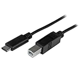StarTech.com 1m USB 2.0ケーブル(B-Type-C) オス/オス USB2CB1M