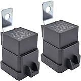 2個パック AZ9861-1C-24DC4R1 24V DC 40A SPDT 自動車用リレー 大電流回路用 - 280-ISOシステムに対応 (OEM 25230-79917/79945の交換品)。