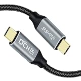 DCHAV USB C to USB C ケーブル 0.5m PD対応 100W 20V 5A 急速充電 4K 60Hz 映像出力 USB Type-C ケーブル Thunderbolt 3 対応 USB3.1 Gen2 10Gbps 高速データ転送 ナイロン スマホ SwitchなどタイプC機種対応