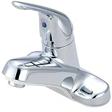 Olympia Faucets L-6161 Single Handle Lavatory Faucet, Chrome Finish [並行輸入品]