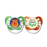 Ulubulu Holiday Pacifier, Christmas Raindeer and Not so Silent Night, 6-18 Months by Ulubulu