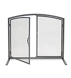 シャドウIronドア暖炉スクリーン グレー 13362IR