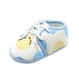 Tovadoo　ベビーシューズ　靴ひも　動物柄　水玉　コットン　四季通用　履きやすい　履き心地良い　つま先保護 歩行練習用　可愛い　通学　旅行　女の子　キッズ　10.5-11.5cm