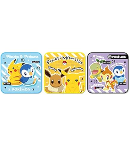 ポケモン タオル・ハンカチ セット Amazon｜林(Hayashi) プチタオル3枚セット タオルハンカチ ミックス 約