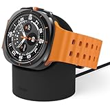 【elago】 Galaxy Watch 充電器 対応 スタンド シリコン おやすみモード対応 ギャラクシーウォッチ アクセサリー シンプル おやすみモード 対応 シリコンスタンド [ Galaxy Watch8 GalaxyWatch 8 Classic ギャラクシーウォッチ 各種 対応 ] GW2 STAND ブラック