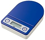 A&D デジタルホームスケール 3kg ブルー UH-3202-BL ≪ひょう量:3000g 最小表示:0.1g(0.5~100g)/1g(2~3000g)≫