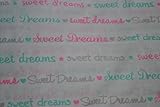 Nicole Miller Sweet Dreams Sheet Set Full Aqua, Pink Gray [並行輸入品]