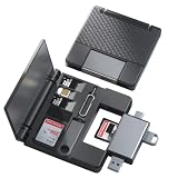 sdカードリーダー 多功能OTGカードリーダー Type-C 7-in-1カードリーダー SD/TF同時読み書きOTG コンバータ 外付け USB フラッシュ ドライブ SD 設定不要 写真/ビデオ USB3.0 高速 双方向転送sd カードリーダー Windows スマホ、TFカメラ用ユニバーサル