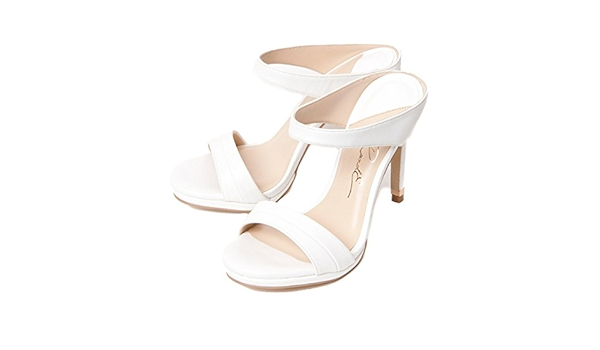 Amazon R E R E R E Wストラップヒールサンダル ミュール