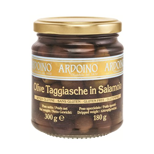 アルドイノ ブラックオリーブ塩水漬け 180g