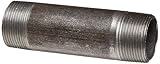 Anvil 8700141057, Steel Pipe Fitting, Nipple, 1" NPT Male x 3-1/2" Length, Black Finish [並行輸入品]