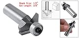 3/8「カット長2 "シャンク45度面取りルータービット