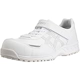asics［アシックス］安全靴【ウィンジョブ51S】（人工皮革アッパー仕様・αGEL搭載）《012-FIS51S》 (24.5, ホワイト×ホワイト)