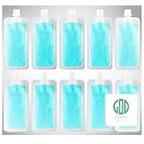 神つゆ かみつゆ エステサロン メンエス 極液 スティック とろぬる ボディケア 混ぜる 無香 クールミント ストロベリー レモン グレープ お試し スティック 20ml 10本 (5.グレープ)