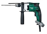 日立工機 振動ドリル コンクリート12mm 木工15mm AC100V 390W ライト付フック搭載 DV12V