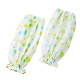 撥水アームカバー　長さ32cm グリーン