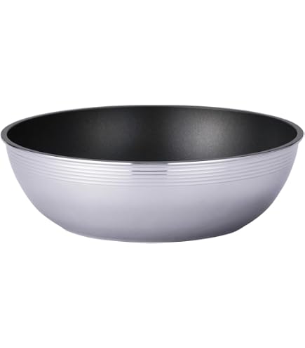 Amazon｜北陸アルミ ウーウェンパン (彩) 28cm WPC28 【ガス火専用