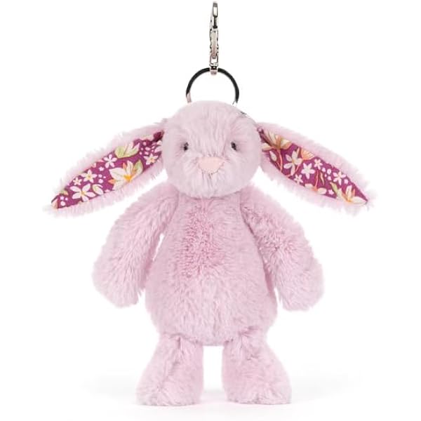 Jellycat Bashful Blush Bunny Bag Charm : Amazon.sg: Toys