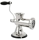 Hanchen JF-8S 手動式ミンサー 肉ひき機 全体ステンレス鋼 家庭用 業務用 肉/野菜ひき/みじん切り/腸詰め