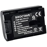 SIXOCTAVE BN-VG114/BN-VG119/BN-VG107/BN-VG108/BN-VG109 ビクター 互換バッテリー GZ-E220 GZ-E265 GZ-E325 GZ-HD620 GZ-G5 GV-LS2 GV-LS1 GZ-HM350 GZ-HM450 GZ-HM570 GZ-HM670 GZ-HM690 GZ-E765 GZ-N5 GZ-HM33 GZ-HM133 等対応