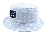 (よキーよ)Yokeeyo ベビー用ハットリバーシブル つば広 赤ちゃん キッズ キャップ サファリハット 帽子 子供サンバイザー フィッシャーマンハットドット 星柄 女の子 男の子 男女児 紫外線 