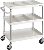 ＴＲＵＳＣＯ　フェニックスワゴン　７５０Ｘ５００　仕切２段付　Ｗ色【PEW973S2W】 (販売単位：1台)