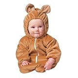 RG Costumes Bear Bunting Zipper Velboa Infant Costume by RG Costumes [並行輸入品]