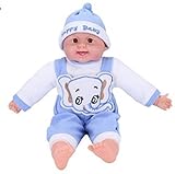 ベビー ケア トレーニング ドール 50cm 赤ちゃん 人形 マネキン 教育 養成 (ブルー)