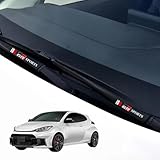 トヨタ GR ワイパー ステッカー,車ステッカー,デカール シール, ステッカー 車 シール,DIY 車用デカール トヨタ C-HR ハリアー クラウン アルファード 86 プリウス カムリRAV4 プラド マークｘ アクア 全シリーズ対応 車用ステッカー カッコいい 耐熱 防水 (トヨタ GR) [並行輸入品]