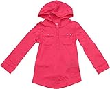Tommy Hilfiger(トミーヒルフィガー) フード付チュニックTシャツ(IntensePink) 3-6m(3-6ヶ月) [並行輸入品]