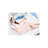 Chunlan 春秋 サンゴ絨 パジャマ 冬可愛いフランネル ホームウェア 多種色選び (L, エビ色)