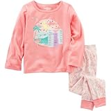 オシュコシュ OSHKOSH/ 2ピースパジャマ コーラル スリープウェア 8歳【並行輸入】